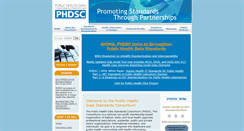 Desktop Screenshot of phdsc.org