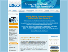 Tablet Screenshot of phdsc.org